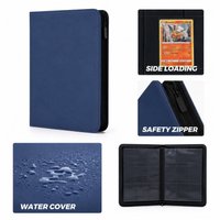 Premium TCG Binder Blauw – 9 Pocket - Afbeelding 4