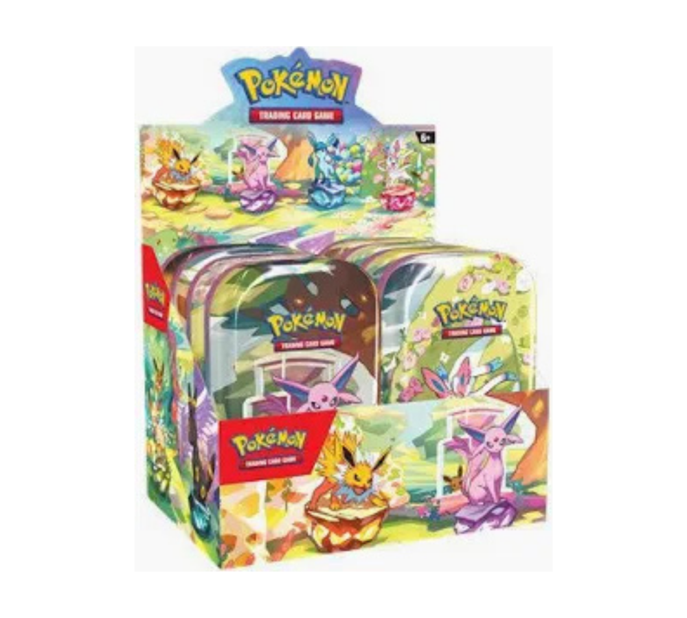 prismatic mini tin display